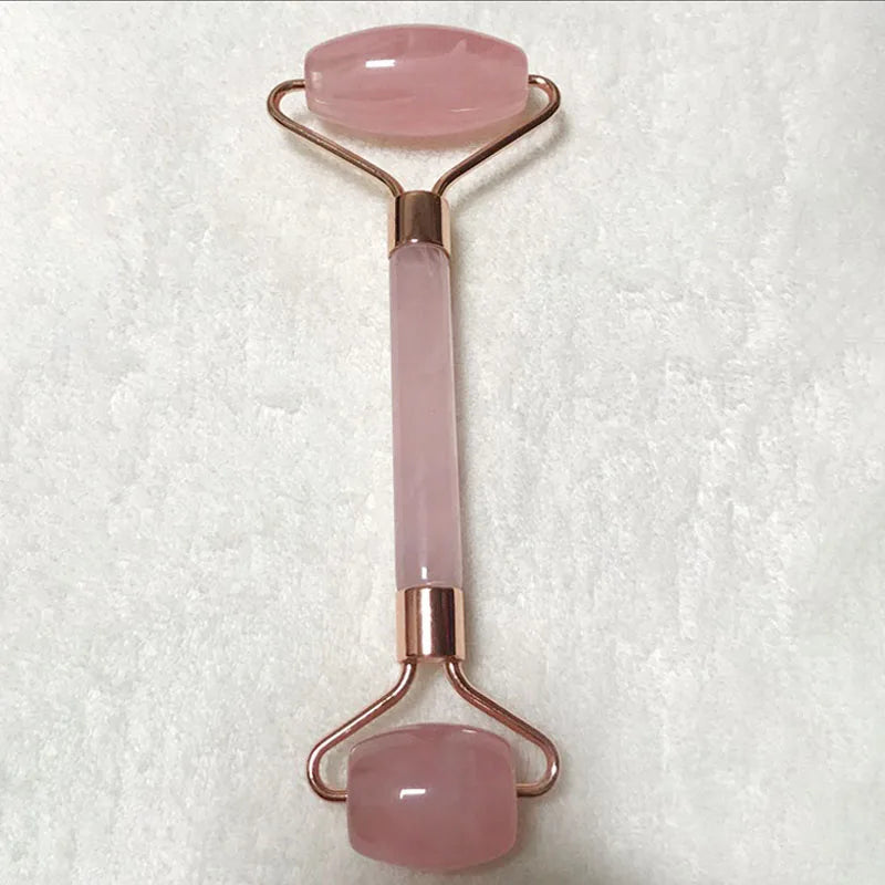 pink jade roller for face