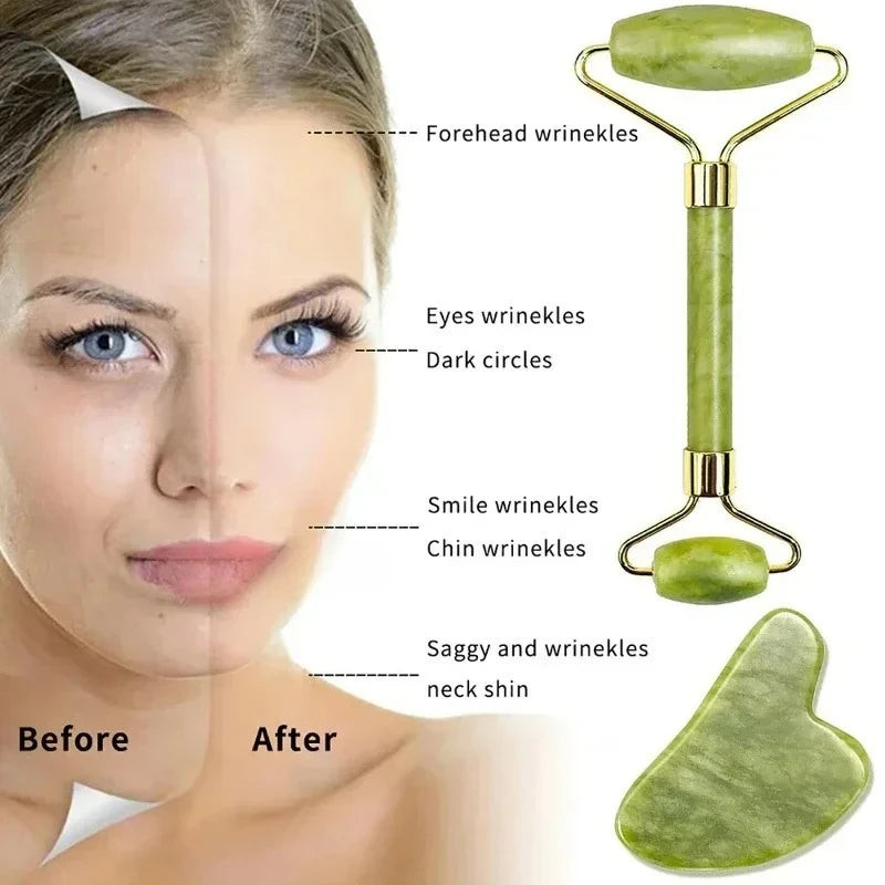 anti-wrinkle jade stone scraper