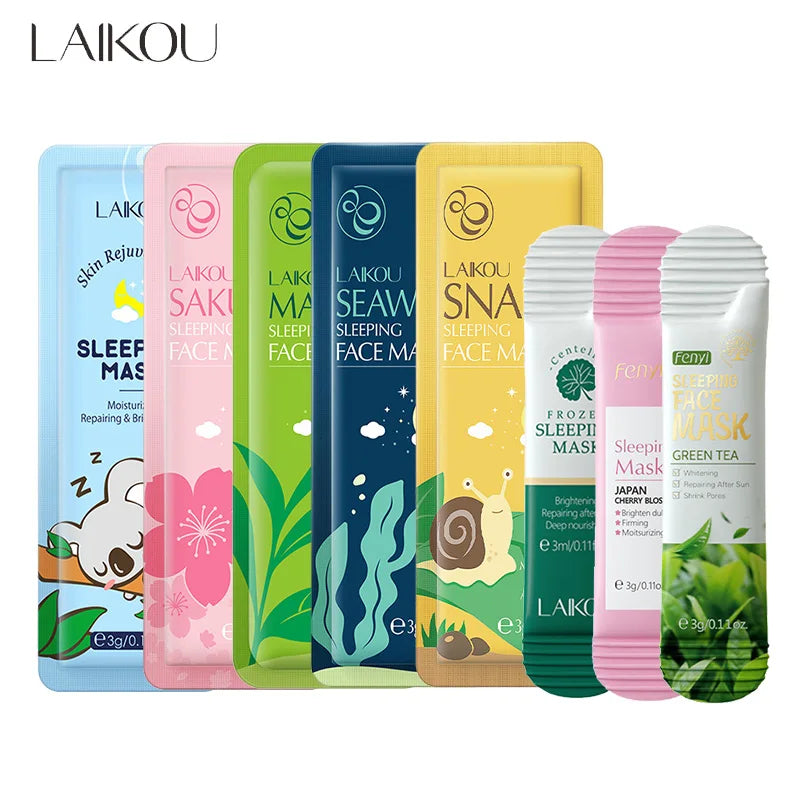 hydrating sleeping face sheet mask