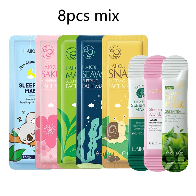 hydrating sleeping face sheet mask