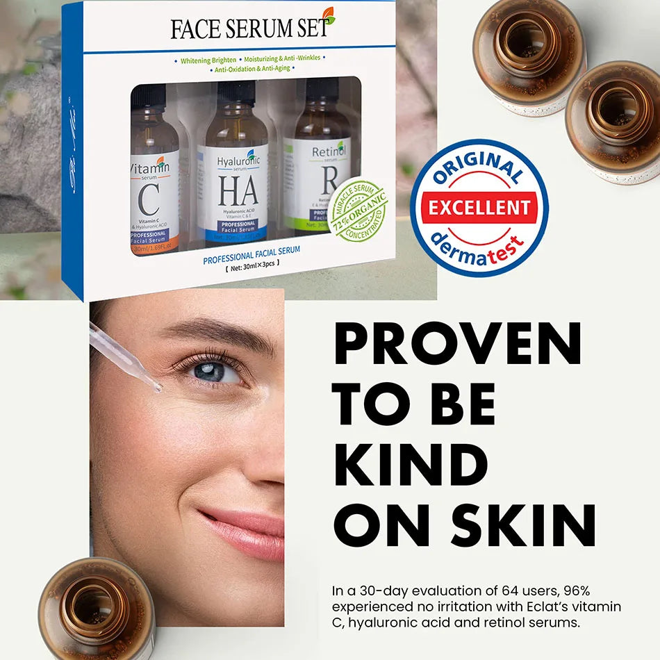 facial serums skincare set