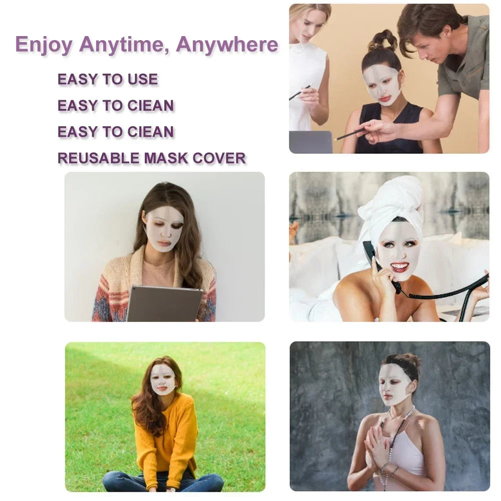 silicone sheet mask holder