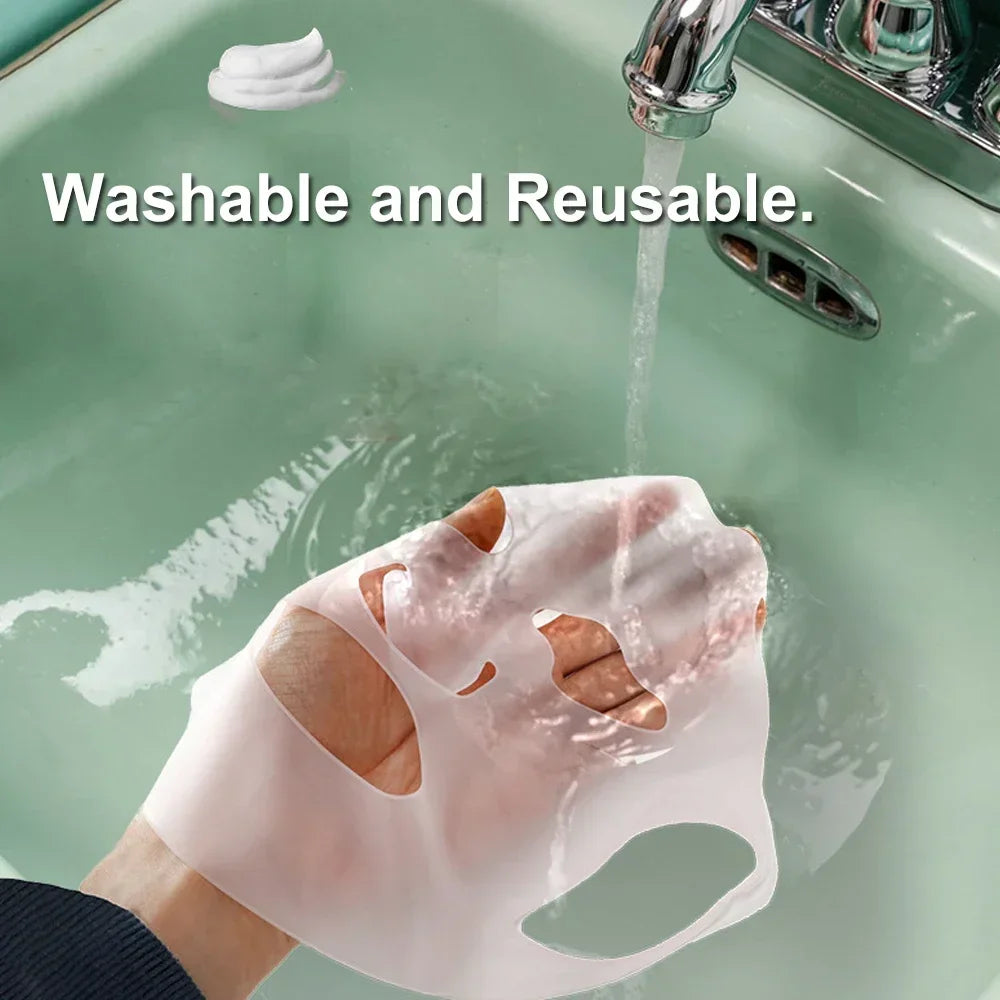 silicone sheet mask holder